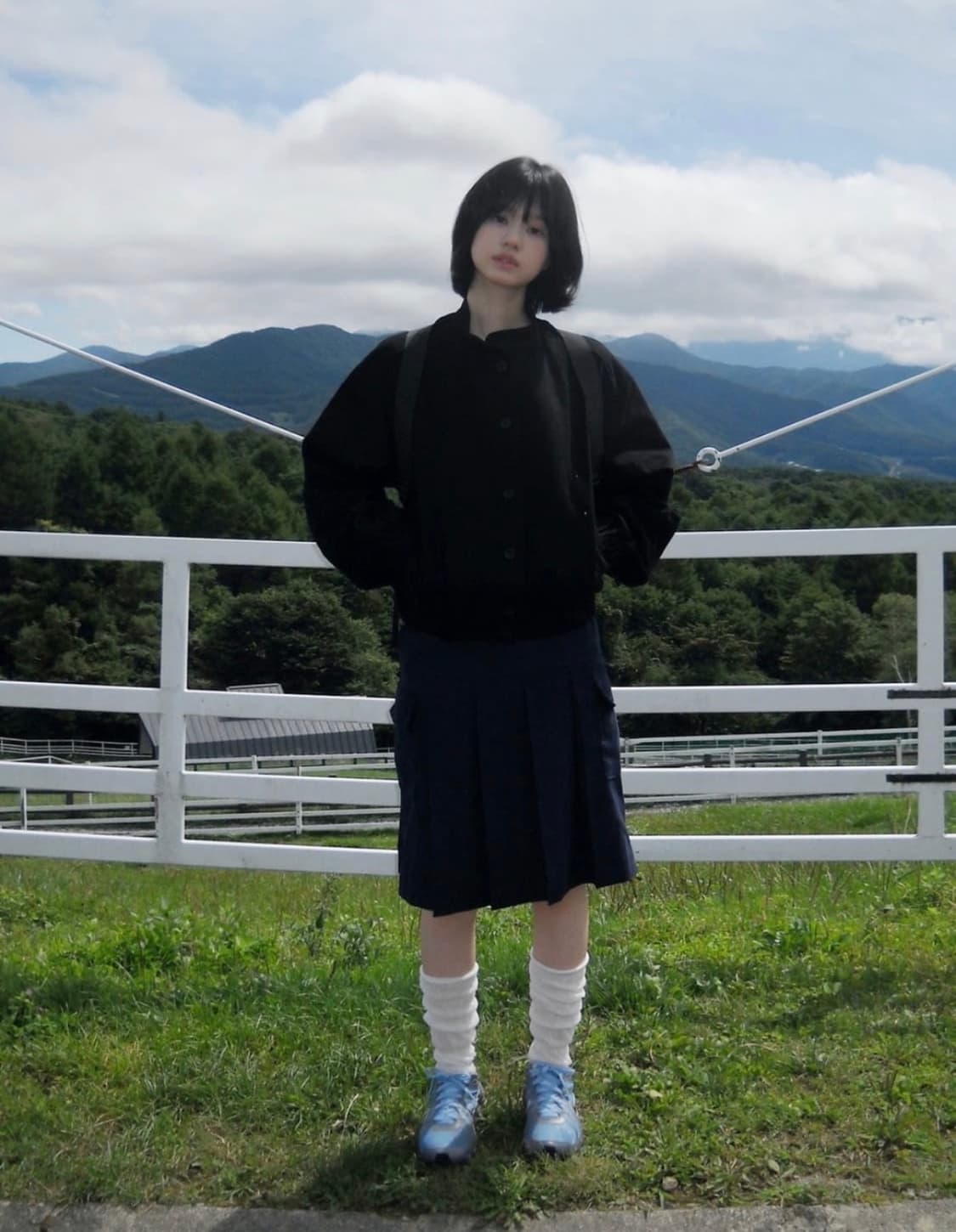 페스토 코튼 봄버 점퍼 블랙 상품이미지1