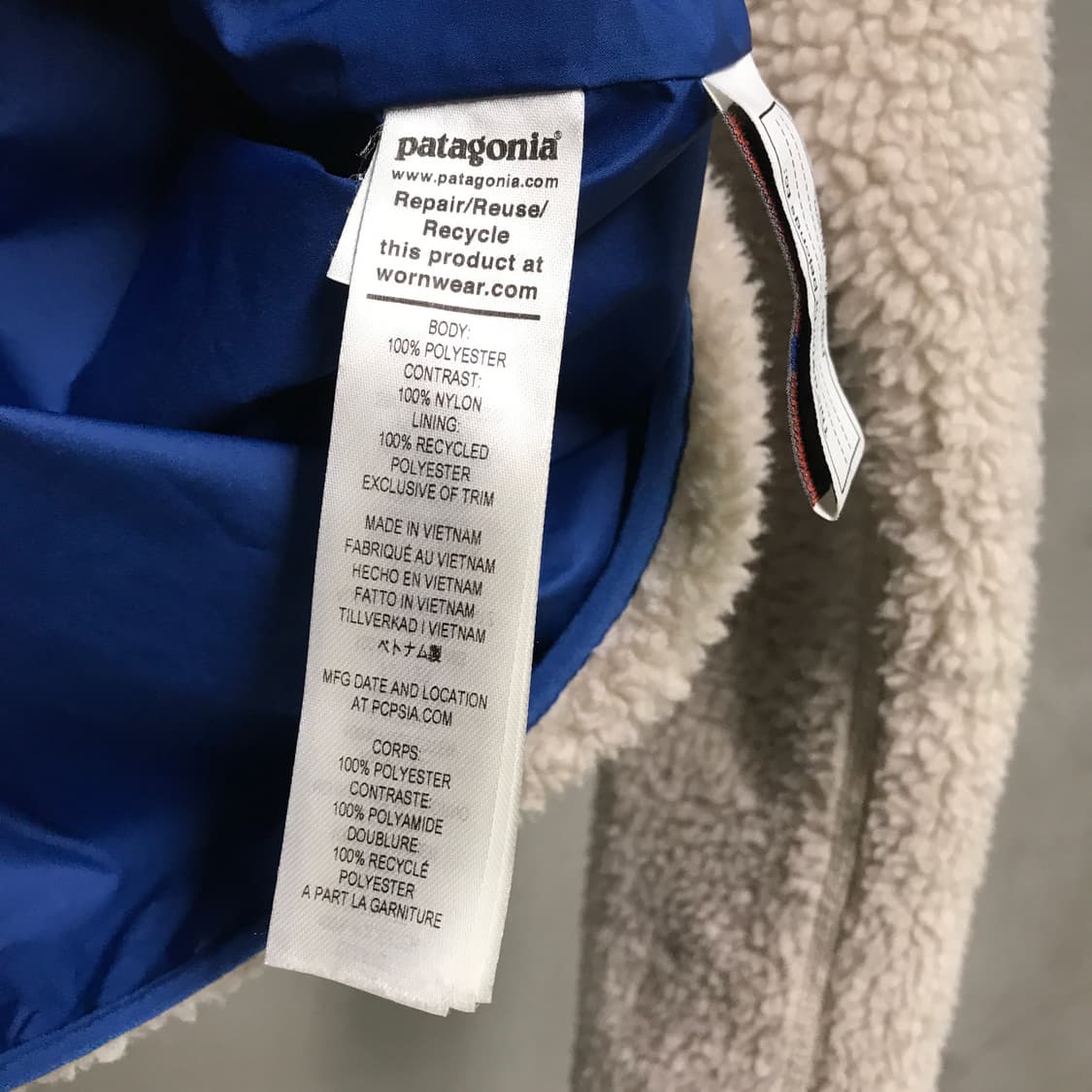 파타고니아 레트로 플리스 자켓 XXL(W) 상품이미지6