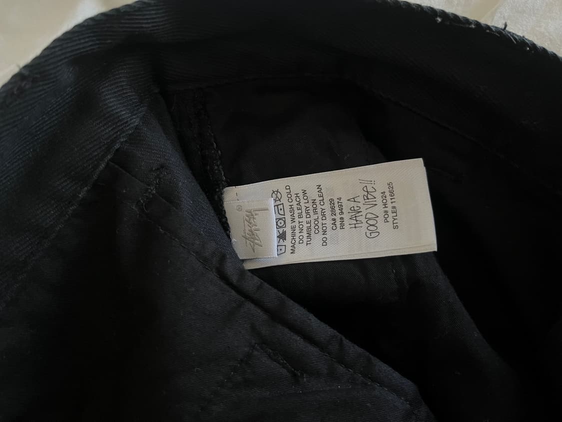 스투시 치노 워크 팬츠 블랙 34사이즈 상품이미지8