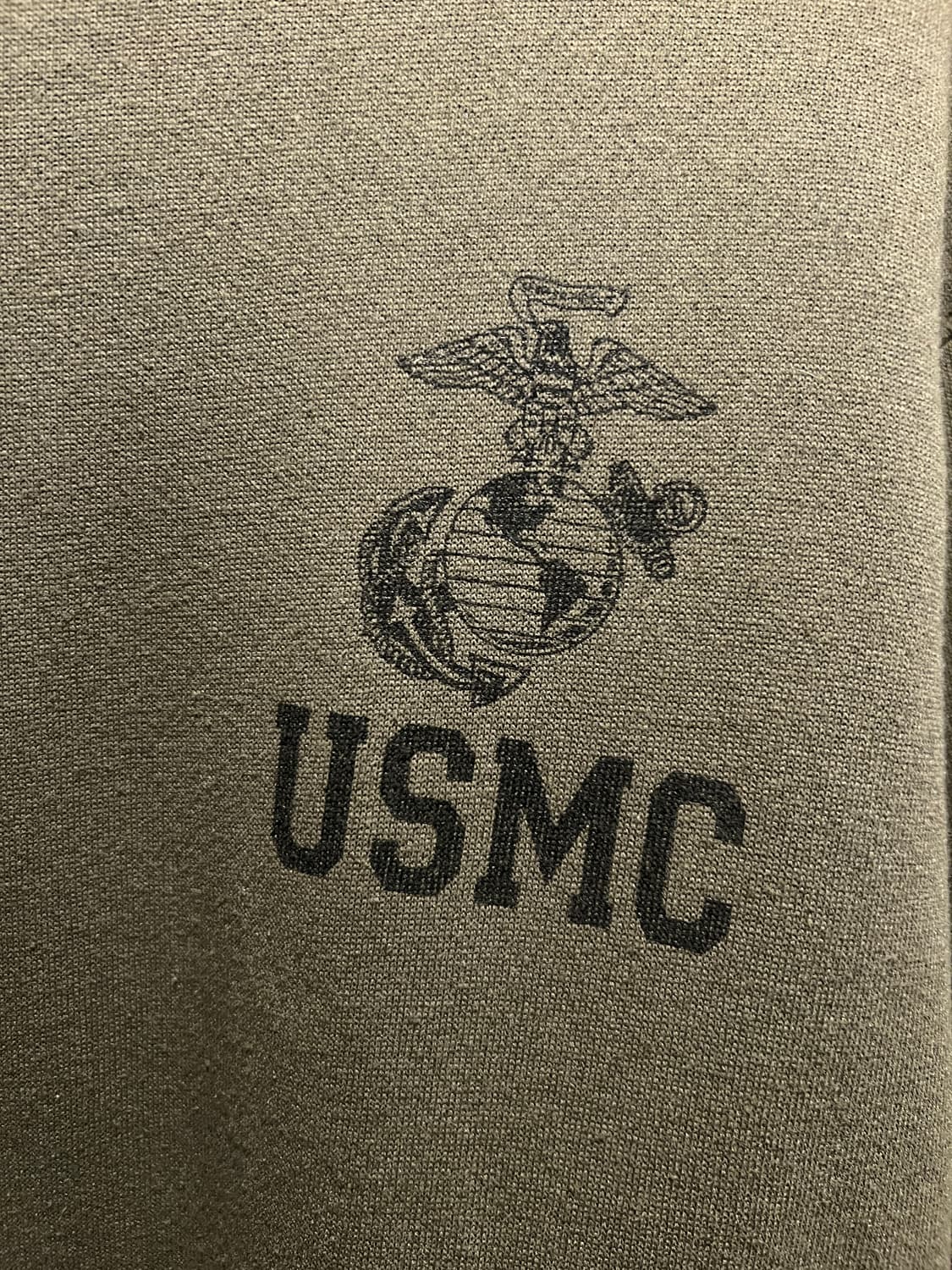 [M]오리지널 USMC 미 해병대 올리브 그린 스웻셔츠 상품이미지3