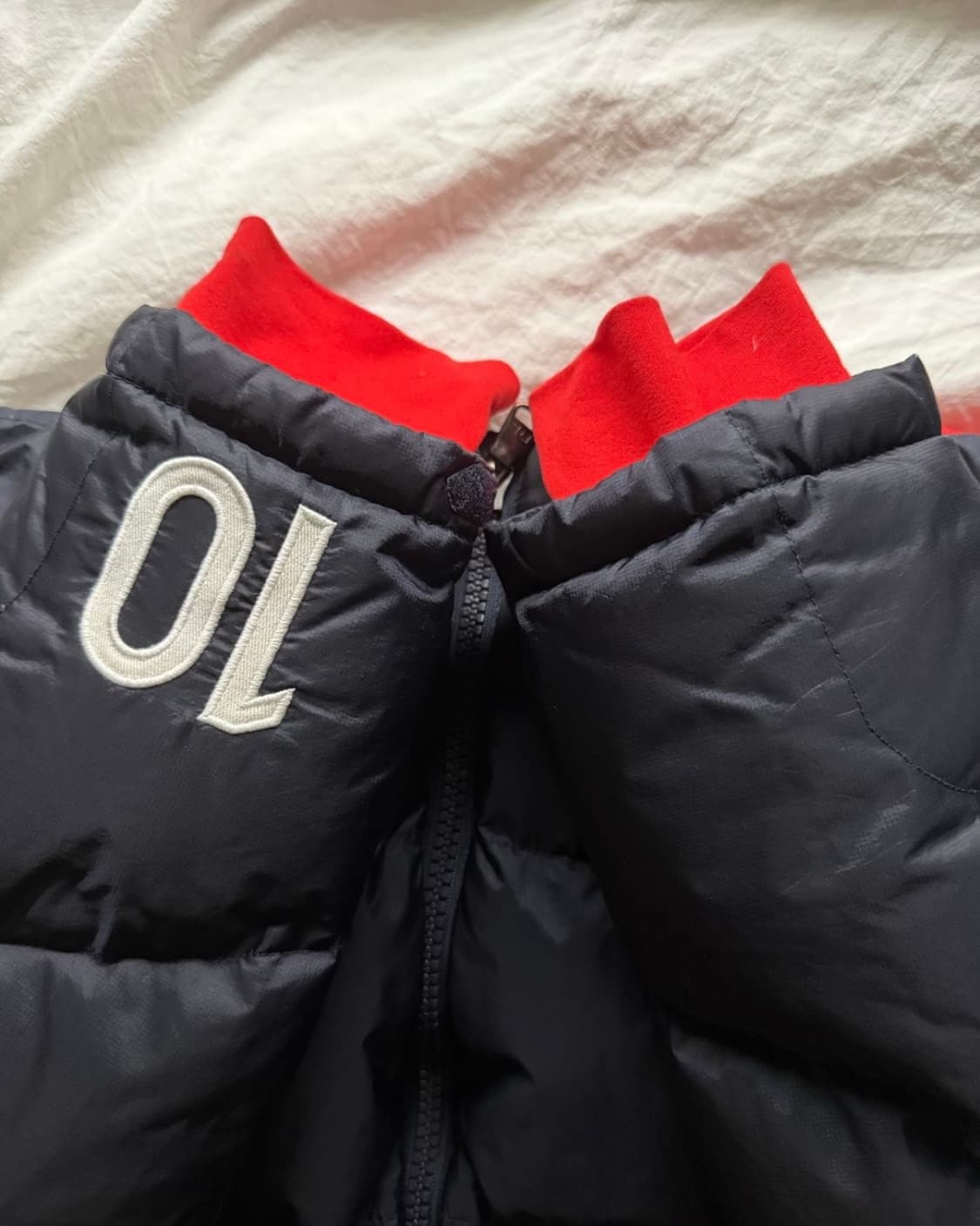 폴로 빅포니 성조기 패딩 다크 네이비 상품이미지5