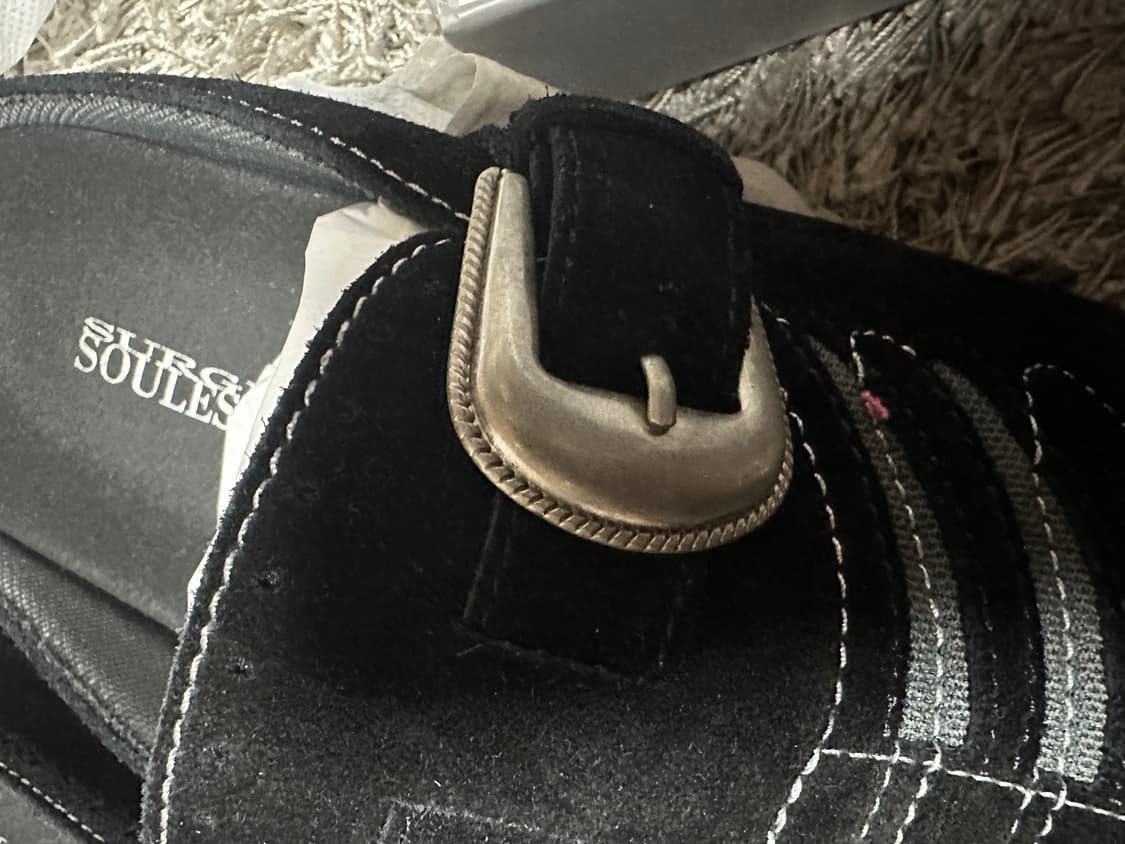 [270] 쏘유레슈어 x 써저리 SS010 블랙 뮬 상품이미지8