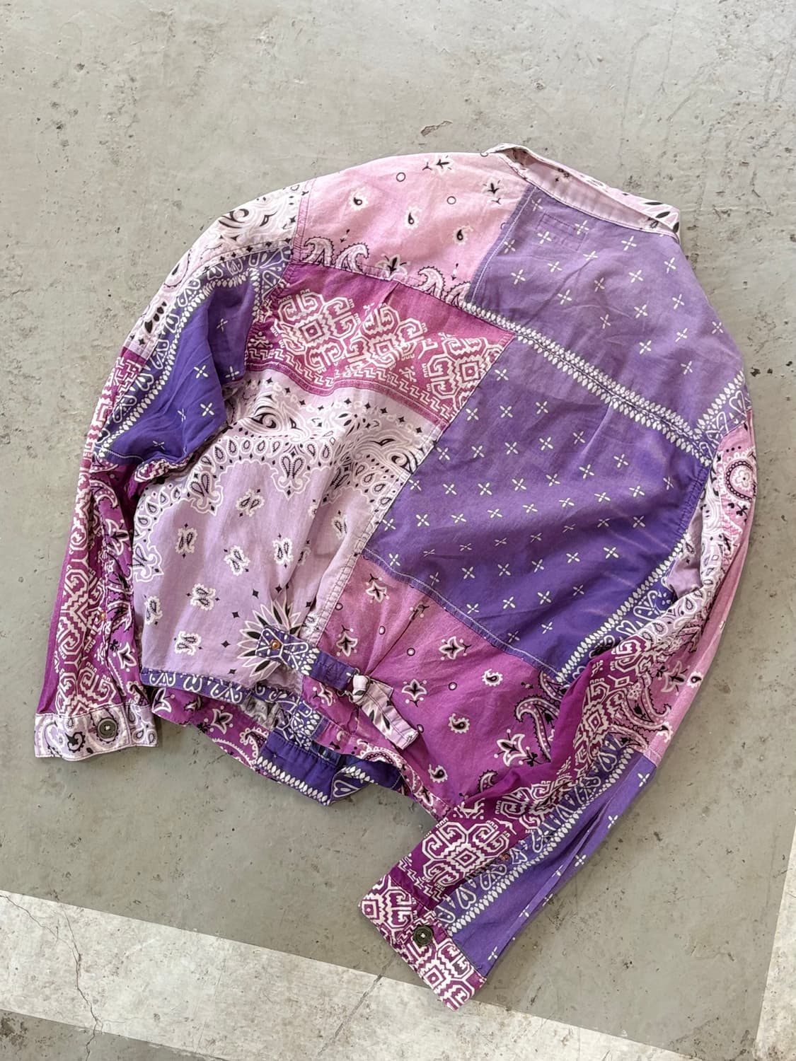 캐피탈 반다나 패치워크 셔츠 상품이미지3