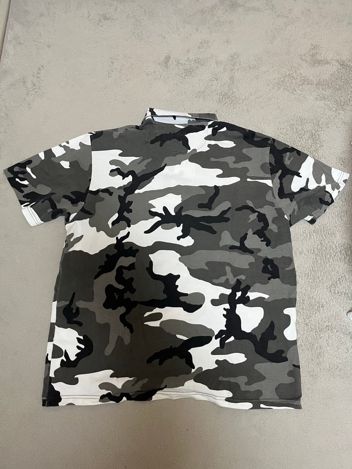 슈프림 워시드 카모 폴로 스노우 카모 - 25SS 상품이미지2