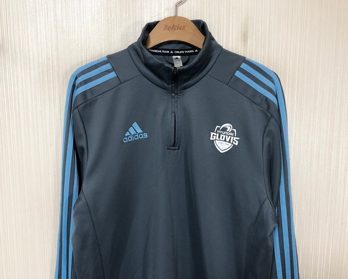 아디다스재팬 현대글로비스럭비단 선수실착 트레이닝탑 L 상품이미지2