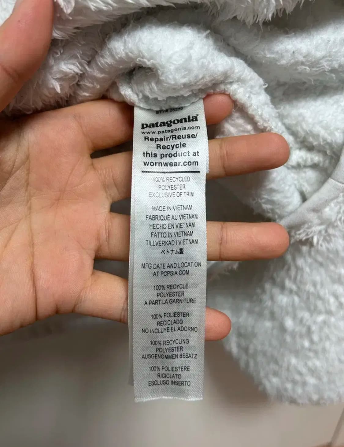 파타고니아 로스가토스 플리스 S 상품이미지5