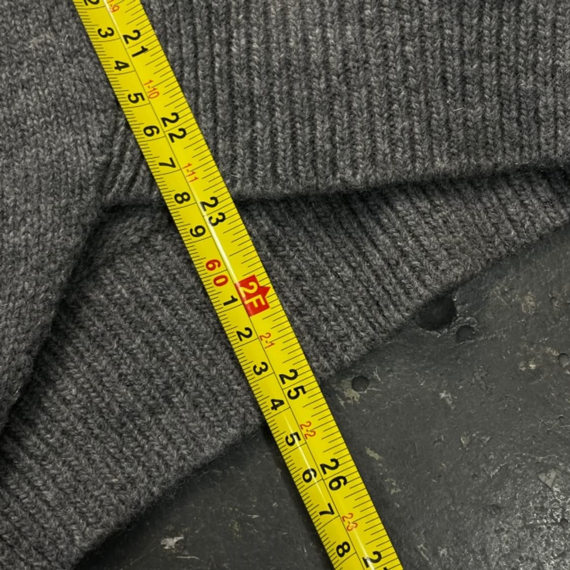 100 세터 더블린 언발란스 캐시미어 니트  상품이미지8