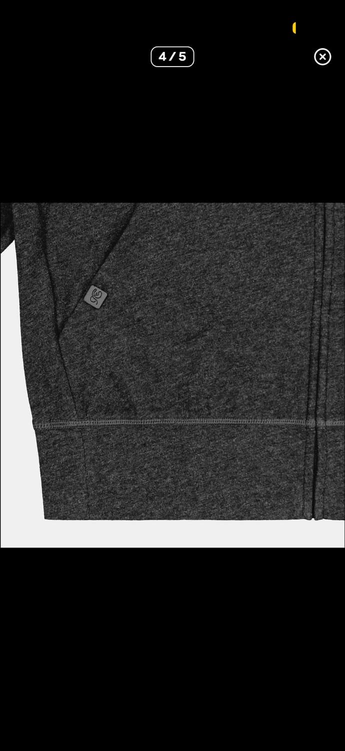 Fax copy express 후드집업 차콜 L 상품이미지4