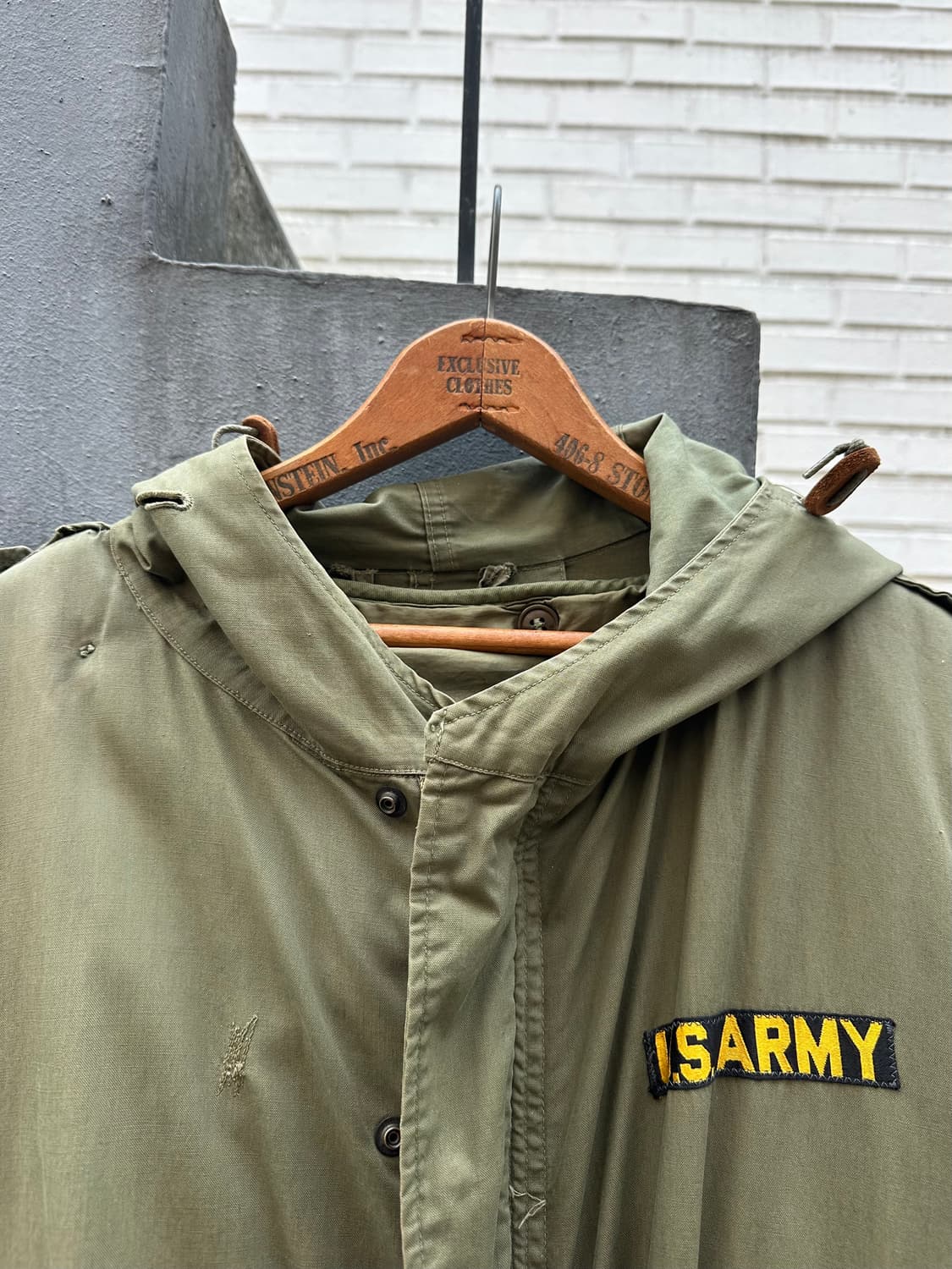 Us Army 미군 오리지널 M51 피쉬테일 쉘 파카 상품이미지3