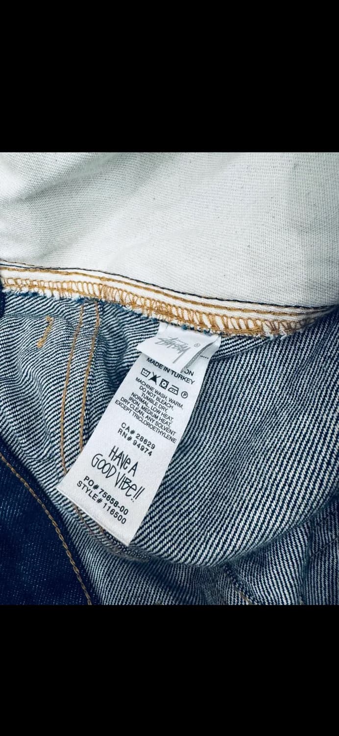 스투시 데님 더블 니 팬츠 인디고 30 상품이미지3