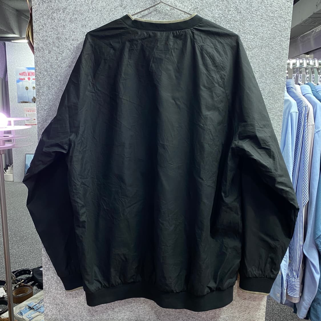 칼하트 올드스쿨 빅로고 블랙 웜업 B3617 상품이미지5