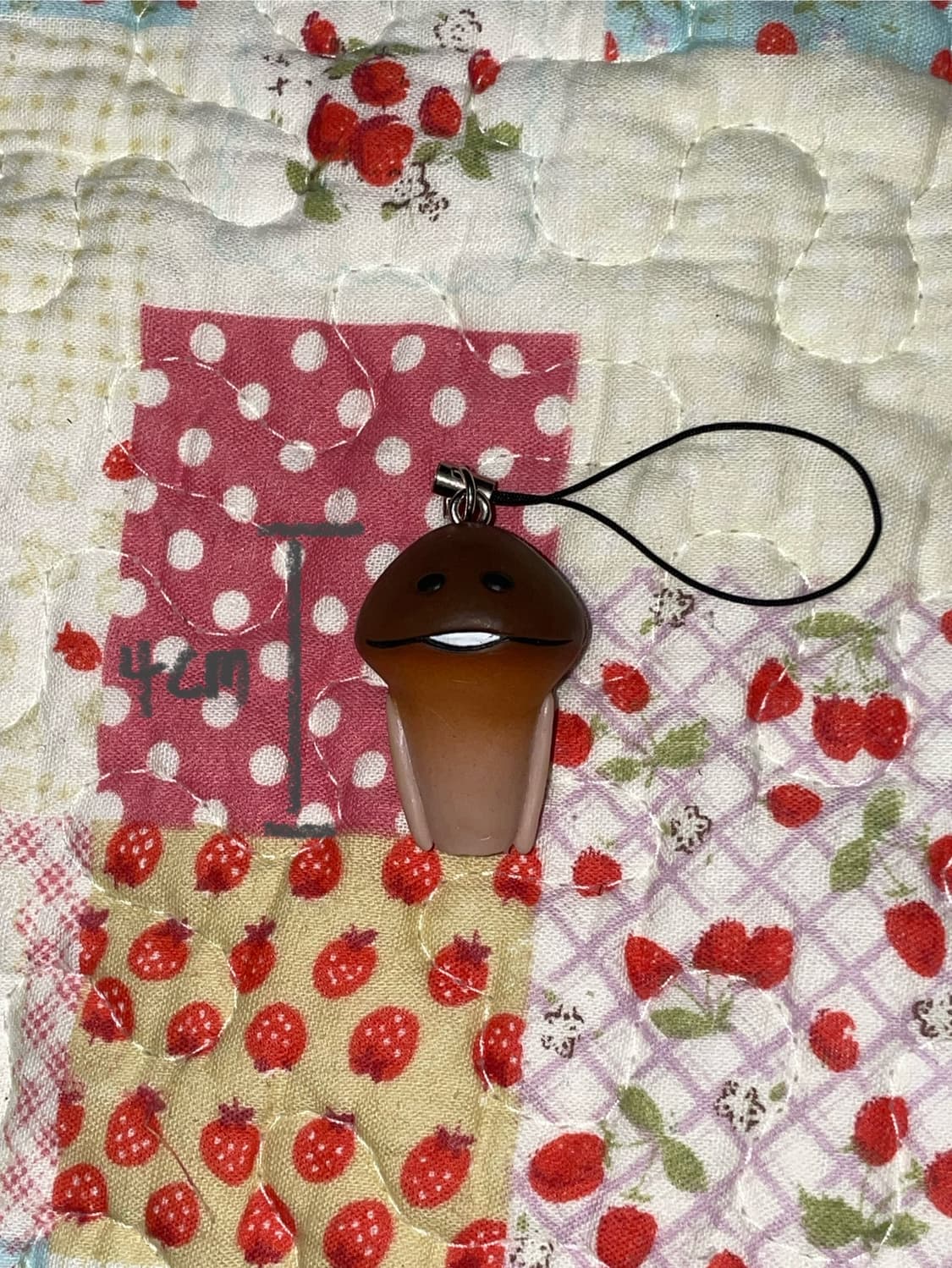 고전 빈티지 나메코 키링 스트랩  상품이미지6