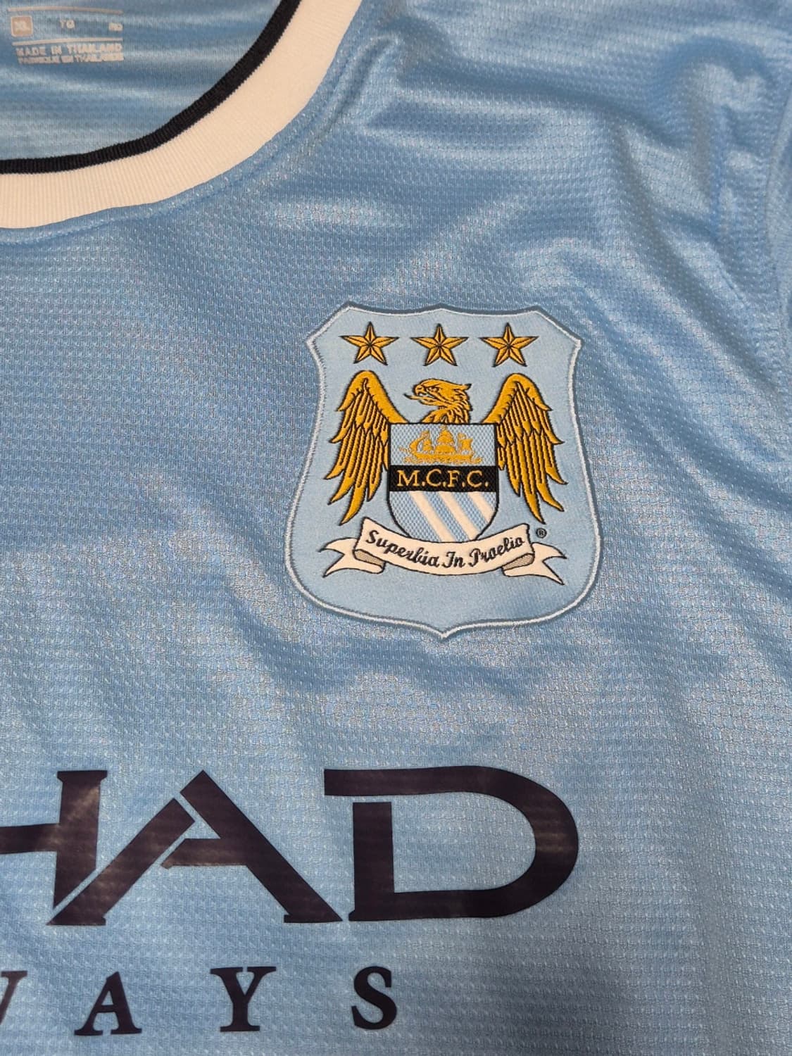 13-14 맨시티 홈 야야 투레 유니퐁 XL 레플리카 상품이미지4