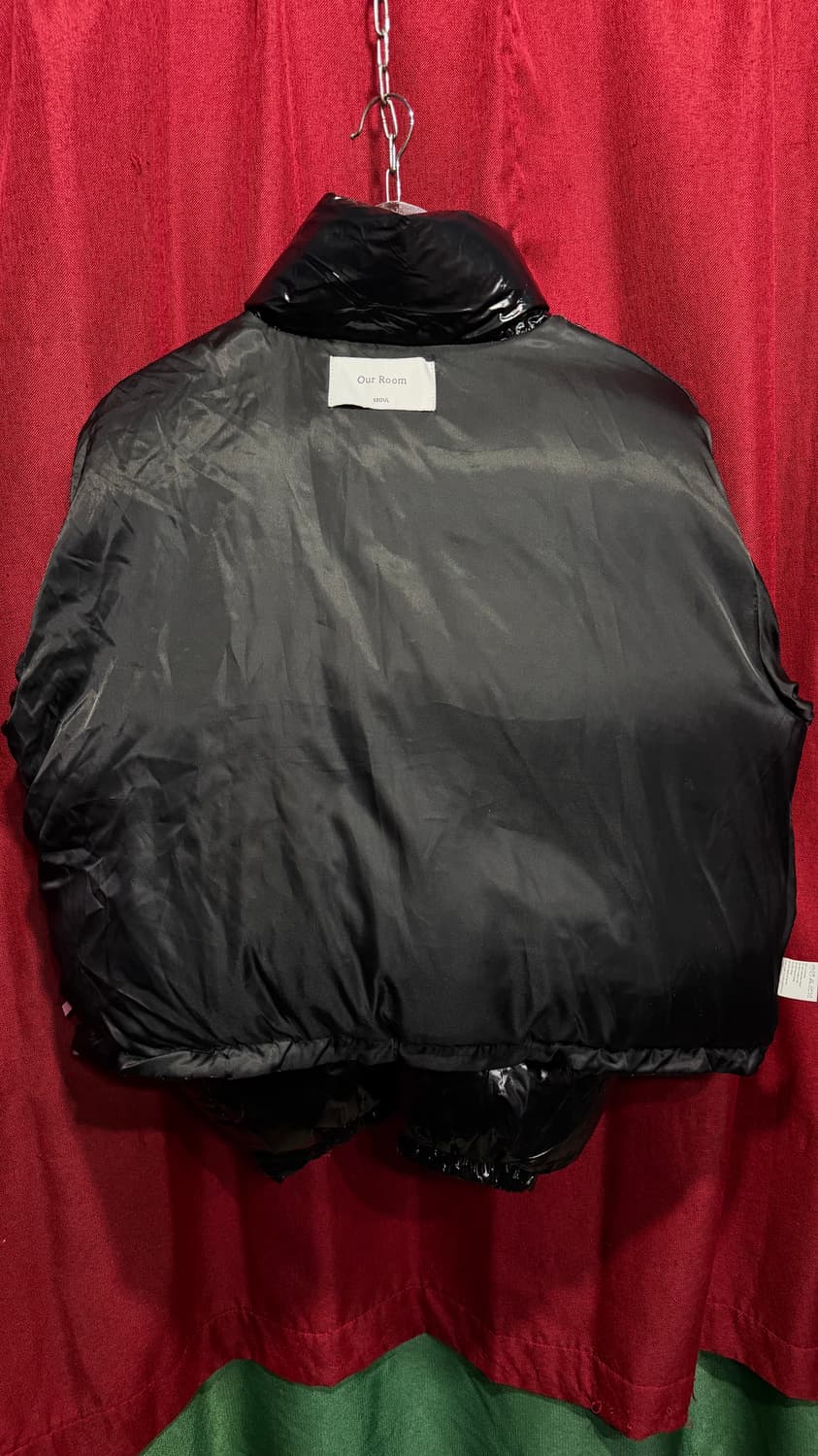 아워룸서울 유광글로시 숏패딩 FREE/100 상품이미지4