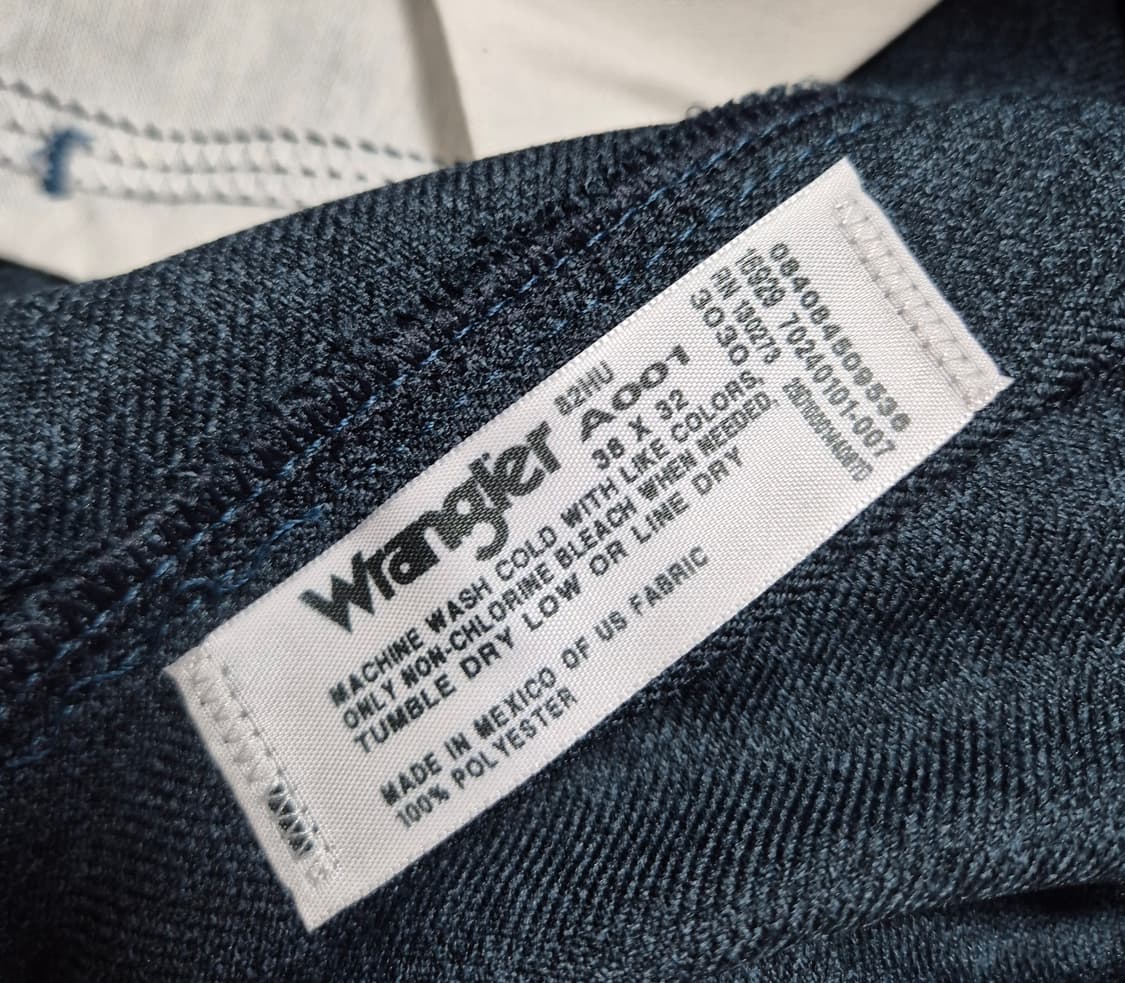 랭글러 / 메카닉 팬츠 헤더블루 스타프레스트 / W38 L32 상품이미지7