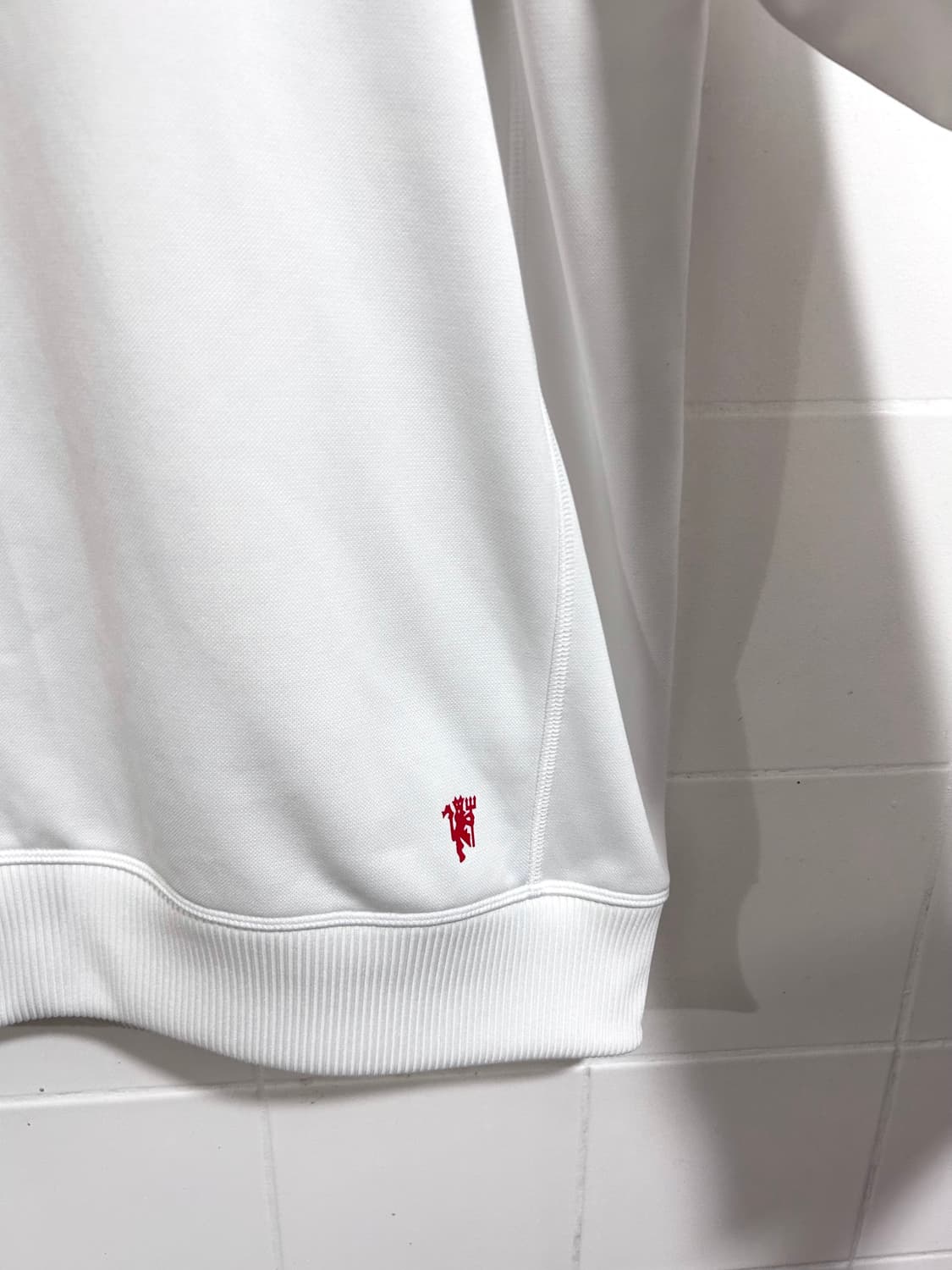 아디다스 맨유 트랙탑 화이트 져지 상품이미지5