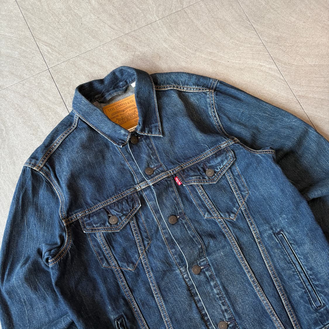 리바이스 정품 청 데님 자켓 상품이미지2