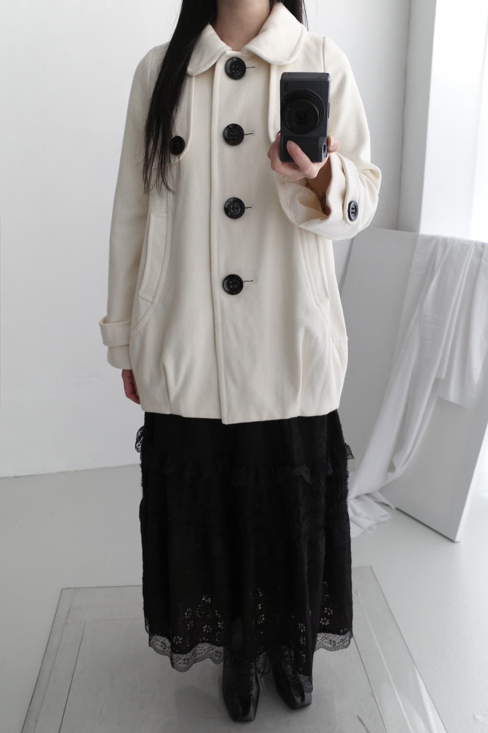 black button coat  상품이미지5