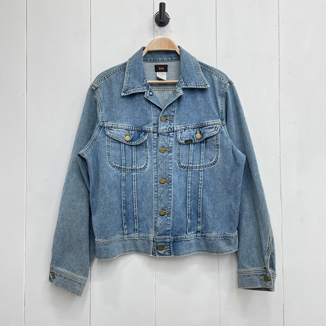 리(Lee) 오리지널 리벳 데님 자켓 중청 상품이미지2