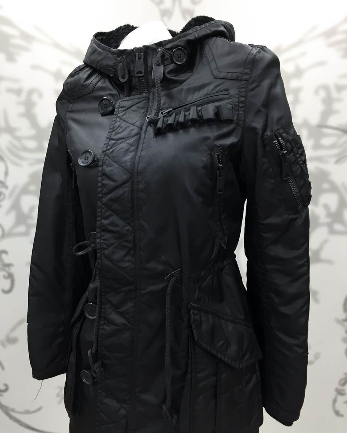 Cyber Utility High-Neck Military Jacket 상품이미지4