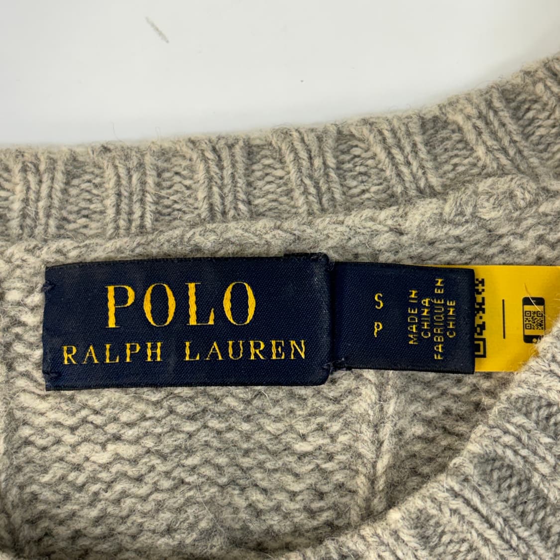 폴로 울 캐시미어 니트  상품이미지7