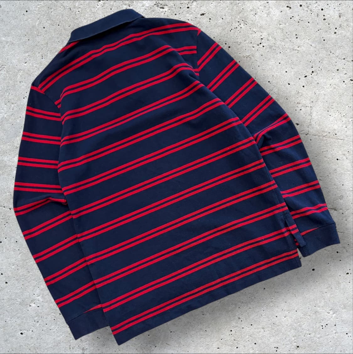 [L] 폴로 랄프로렌 스트라이프 커스텀핏 긴팔 카라티 C201 상품이미지2