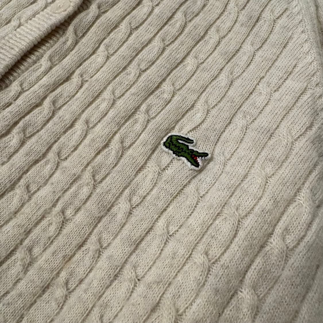 라코스테 긴팔 가디건 ☆222 상품이미지2