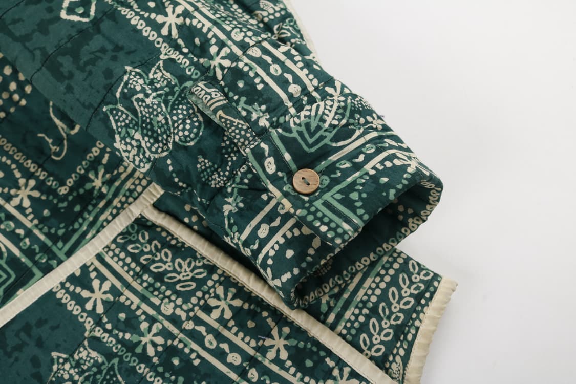 [M] 자라 퀼팅 페이즐리 반다나 자켓 상품이미지3