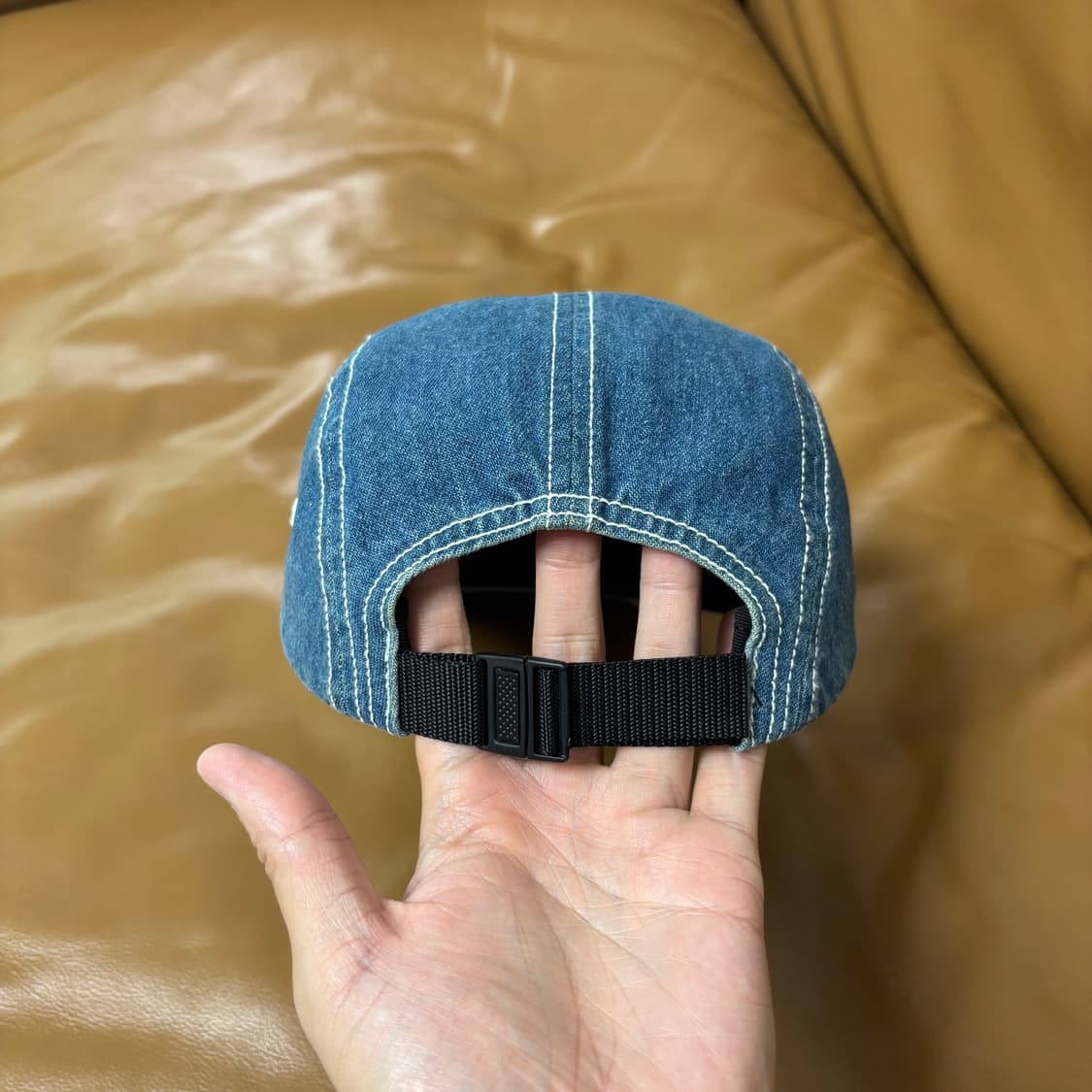 Supreme 슈프림 데님 캠프캡 모자 (Washed Denim) 상품이미지7