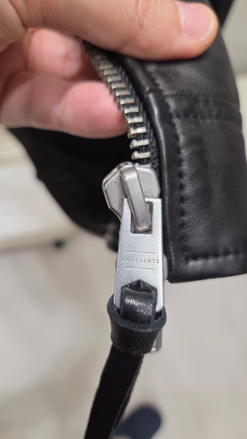올세인츠 밀로 가죽 자켓 XXL 상품이미지9