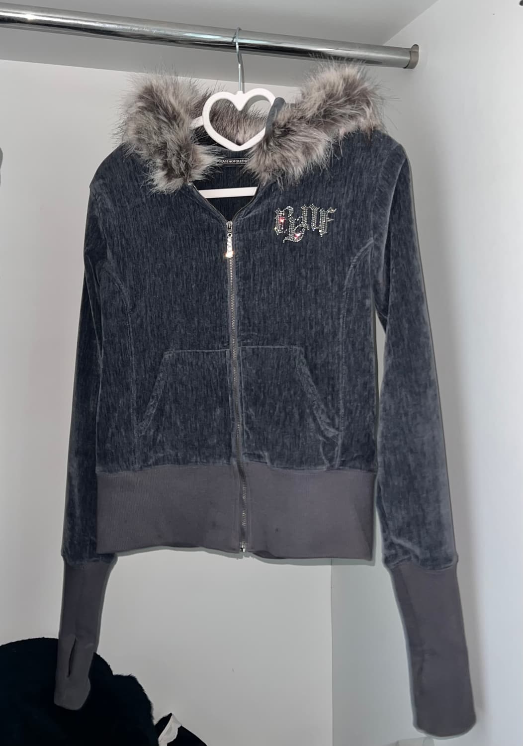 플노팔 마리퍼 PLEASEOFOLOW 퍼 후드집업 상품이미지2