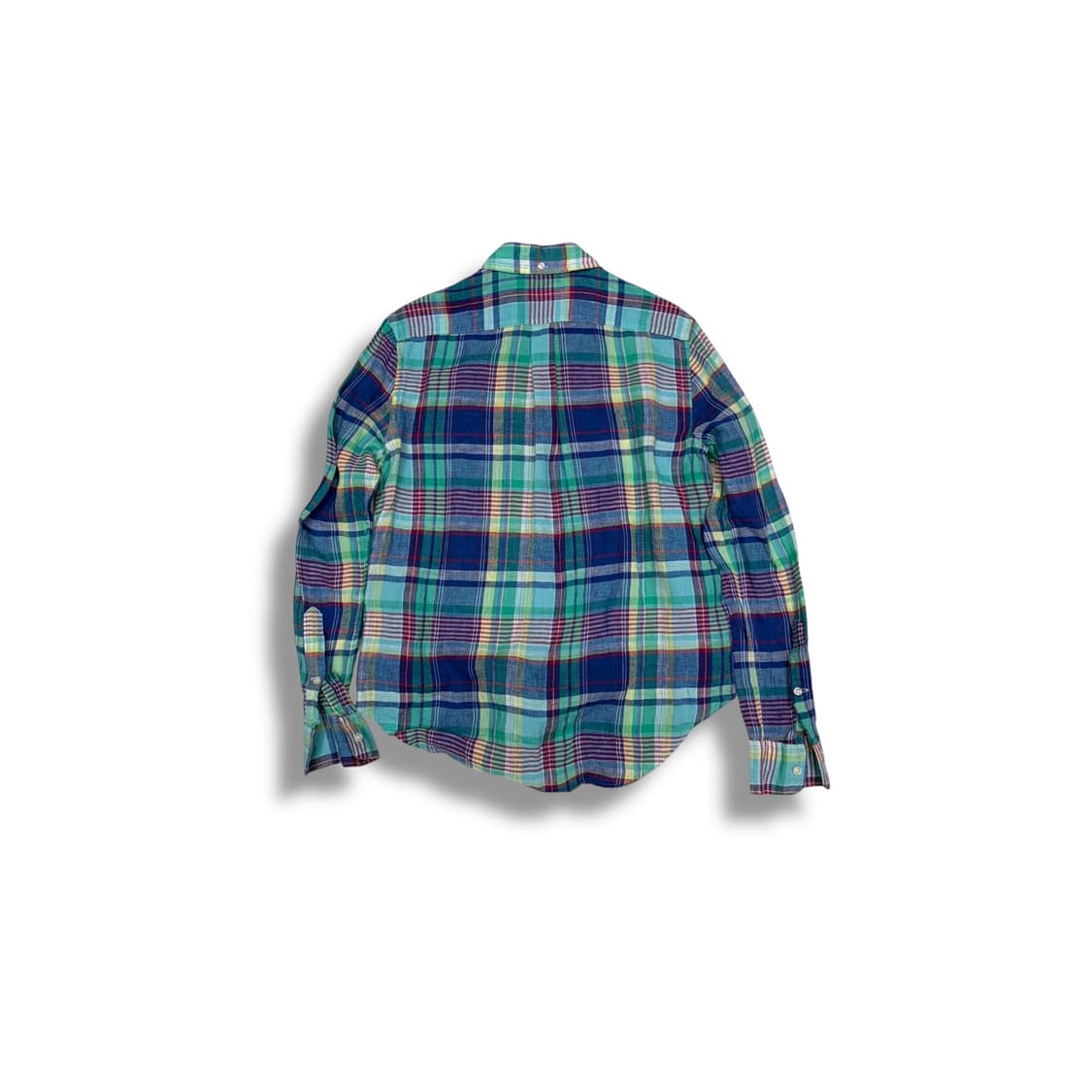 [S] 랄프로렌 멀티컬러 린넨 셔츠 상품이미지4