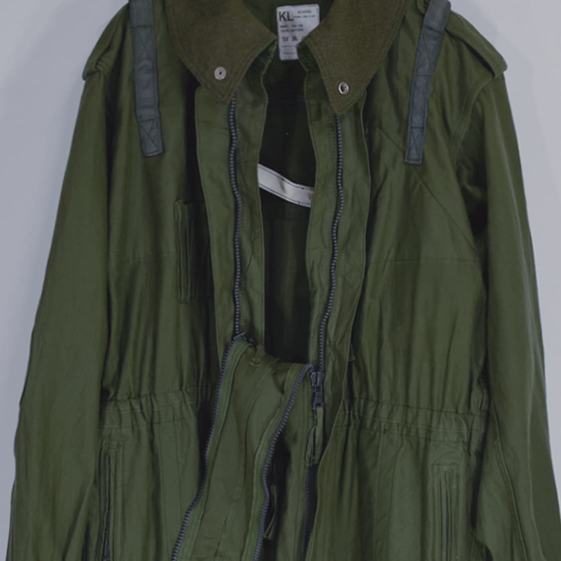 Vintage 60s KL SEYNTEX밀리터리오버롤 상품이미지8