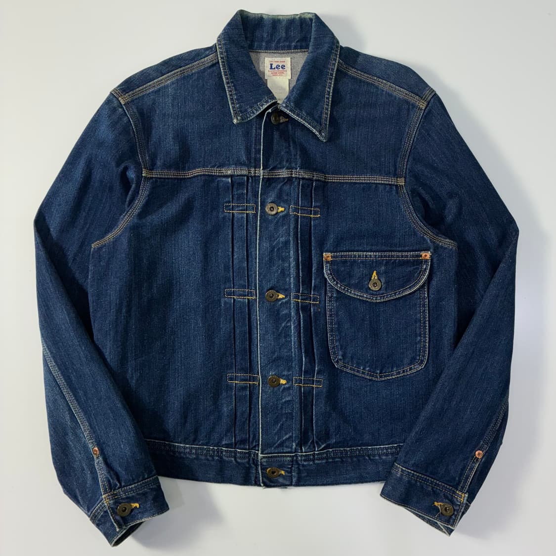 Lee 리1세대 OG 재팬라인 카우보이 데님 자켓 상품이미지1