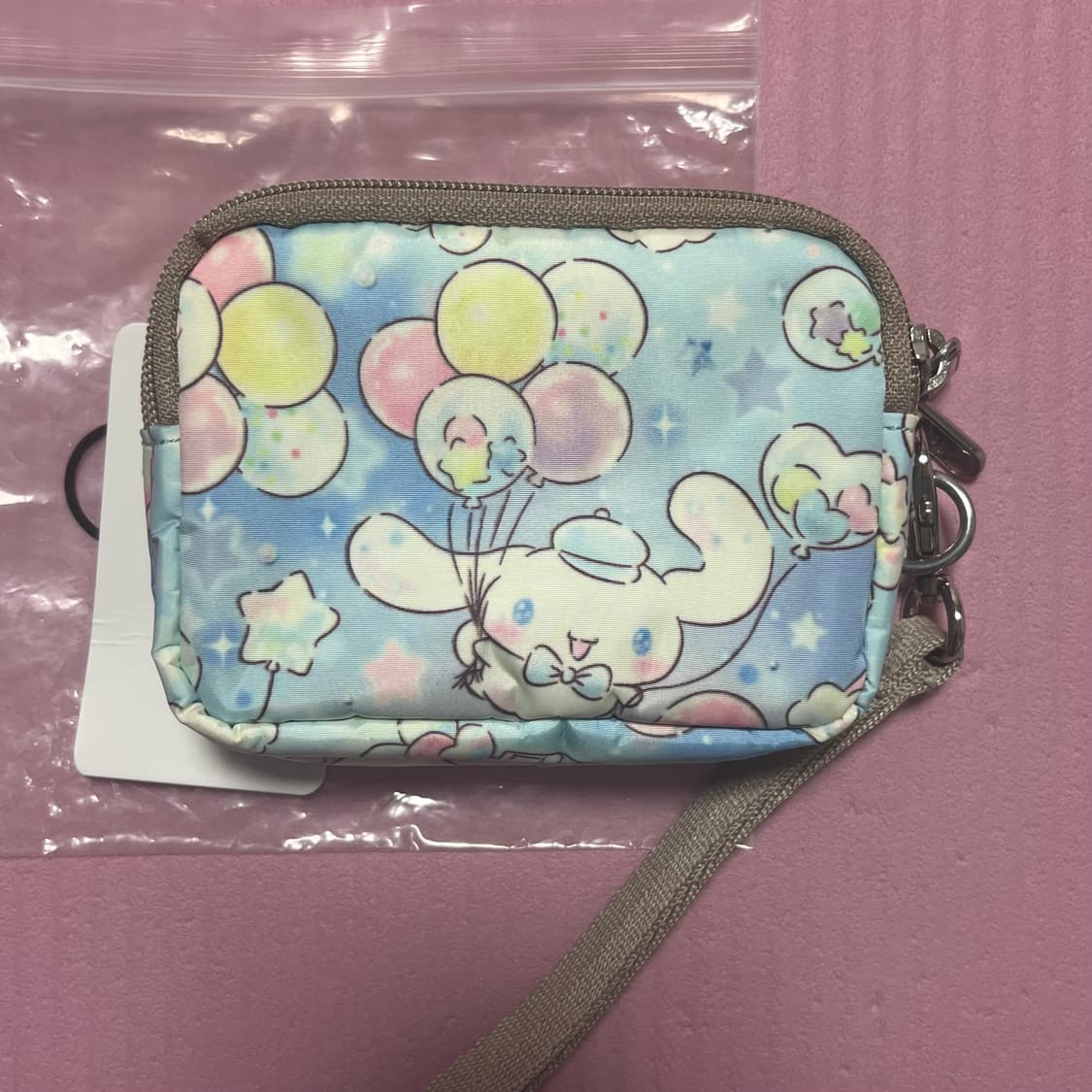 레스포삭 시나모롤 3단 지갑파우치 상품이미지2