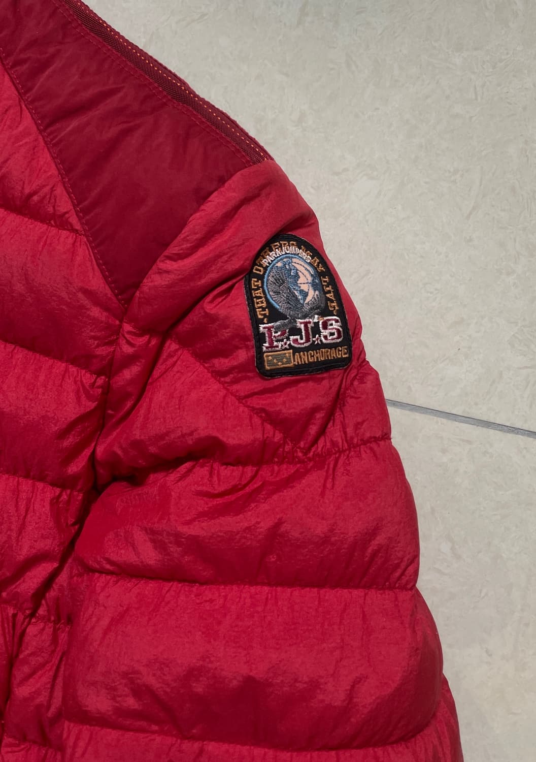 [M] 파라점퍼스 25fw 윌프레드 숏 다운 자켓 경량패딩 레드 상품이미지8