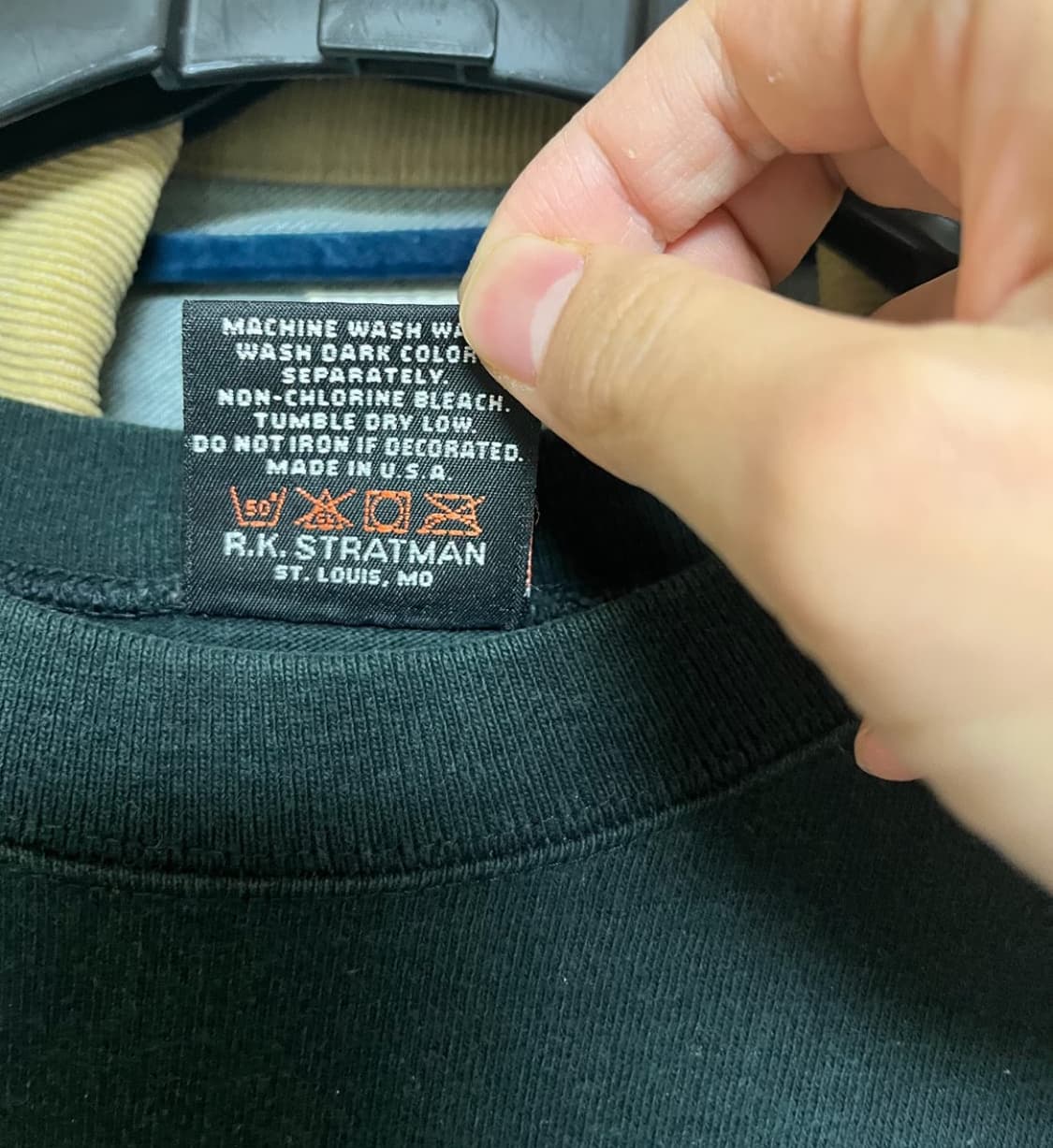 1996 할리데이비슨 플레임 롱슬리브 L 판매 상품이미지4