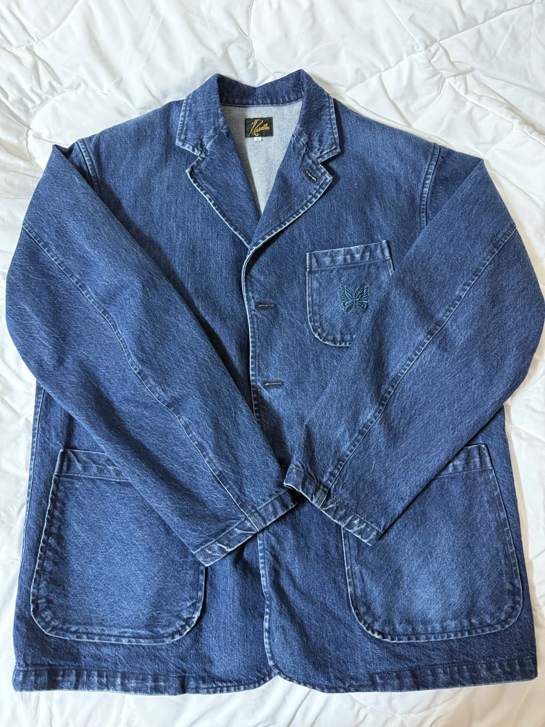 니들스 저널스탠다드 별주 12oz 데님 테일러드 자켓 상품이미지2