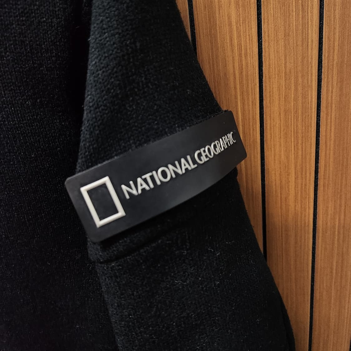 내셔널지오그래픽 와펜 기모 블랙 플리스집업 상품이미지3
