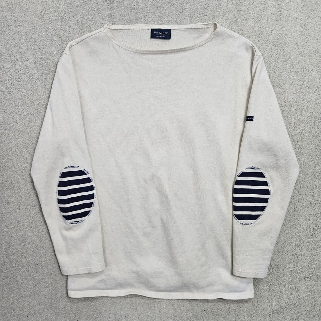 세인트제임스 엘보우 패치 긴팔티 상품이미지1