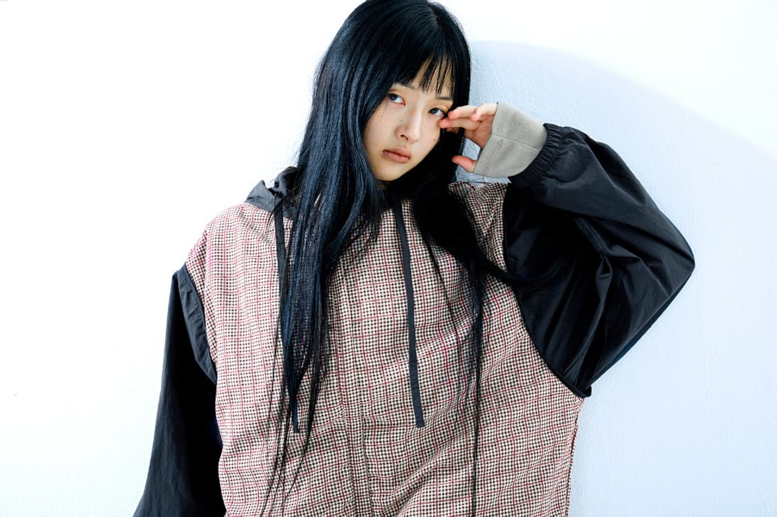 Coyseio check wrinkles wind breaker 상품이미지4