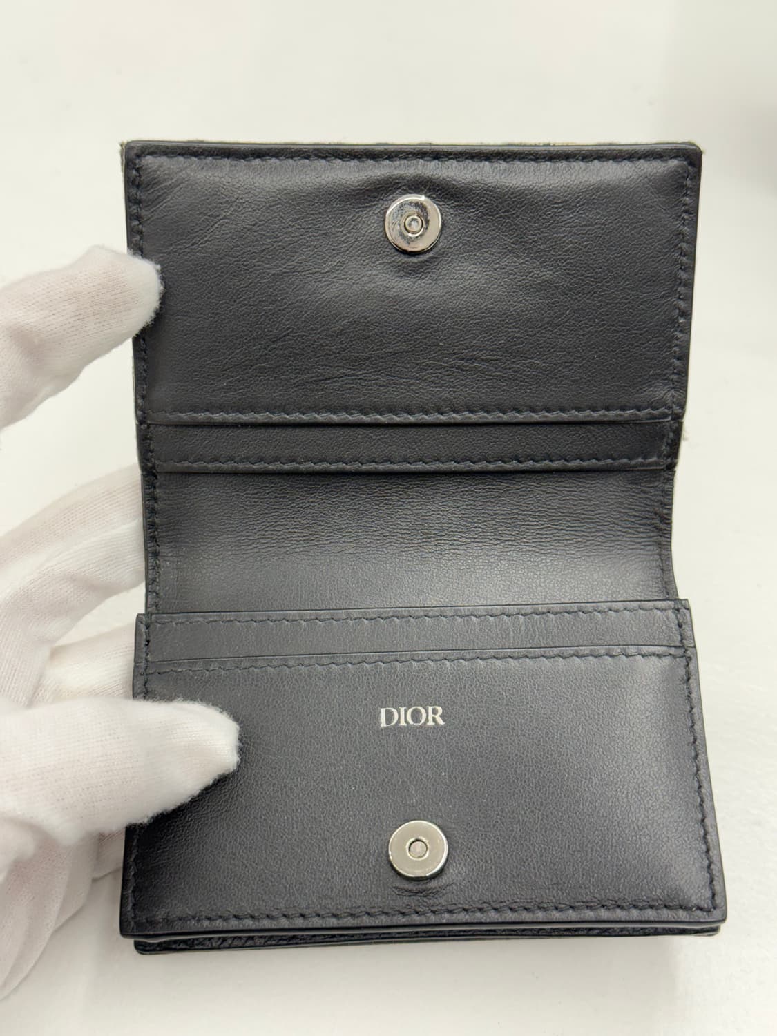 [OS] 디올 오블리크 새들 비즈니스 중지갑 상품이미지6