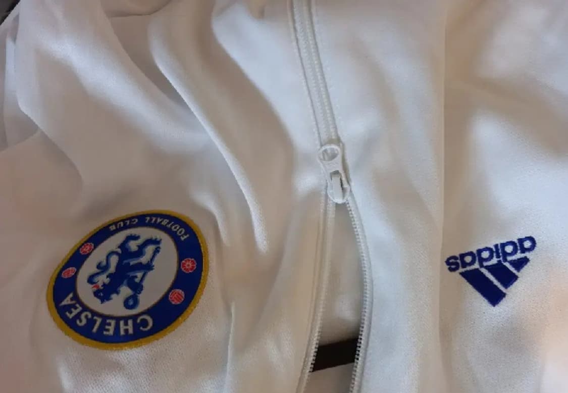 아디다스 희귀 첼시 화이트 트랙탑 저지 져지집업 110/XXL 상품이미지3