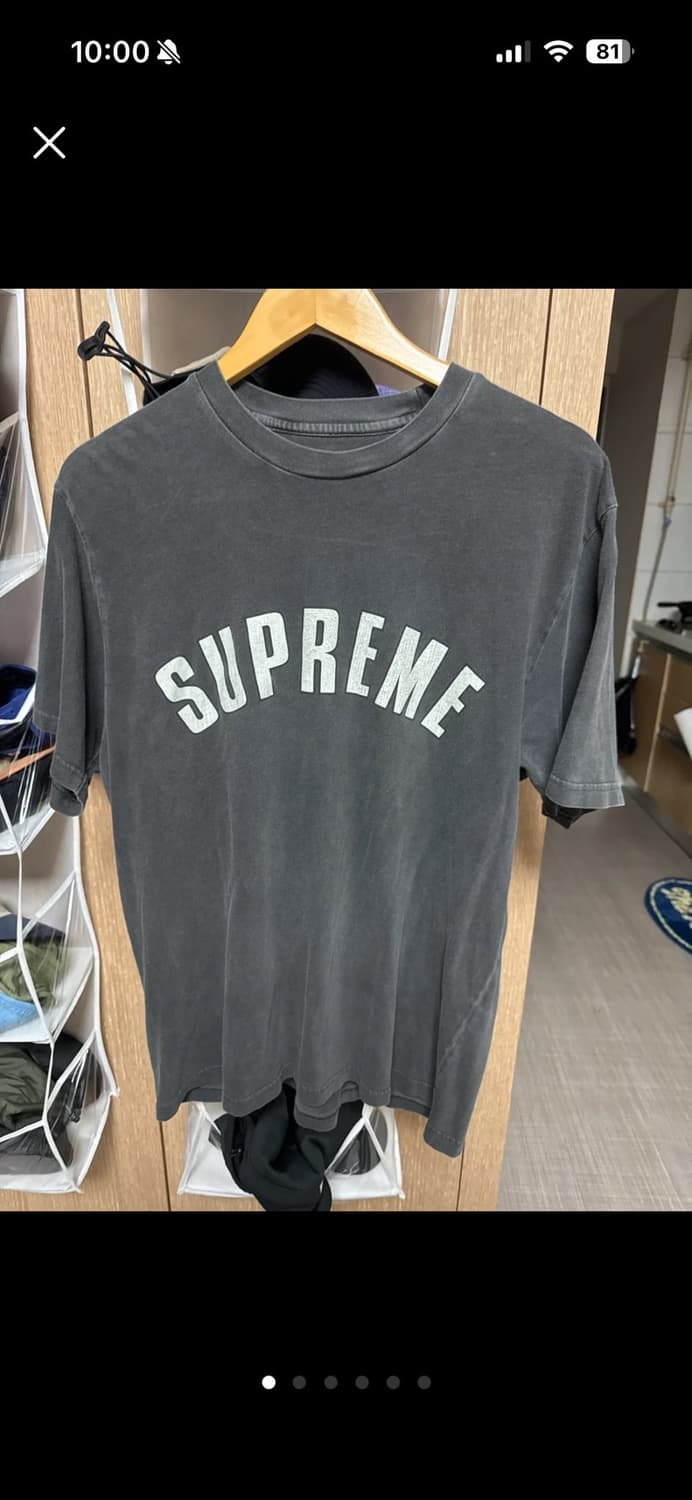 슈프림 크랙아크 반팔 상품이미지1