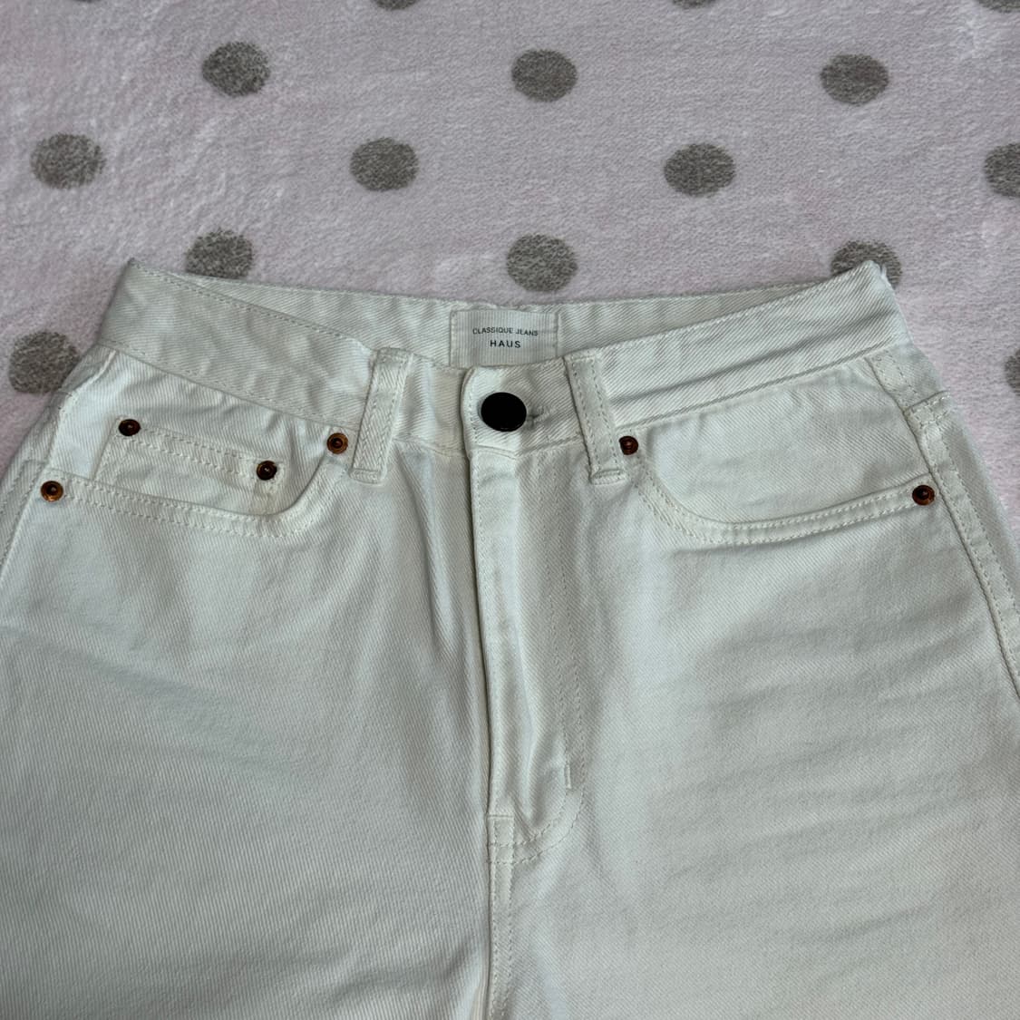 HAUS 화이트진 상품이미지3