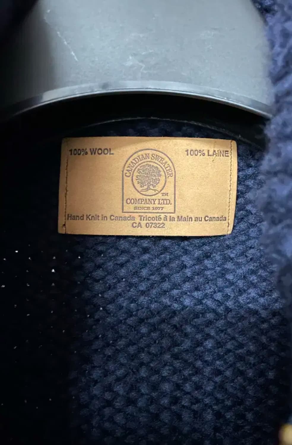 캐나디안 스웨터- 네이비 상품이미지5