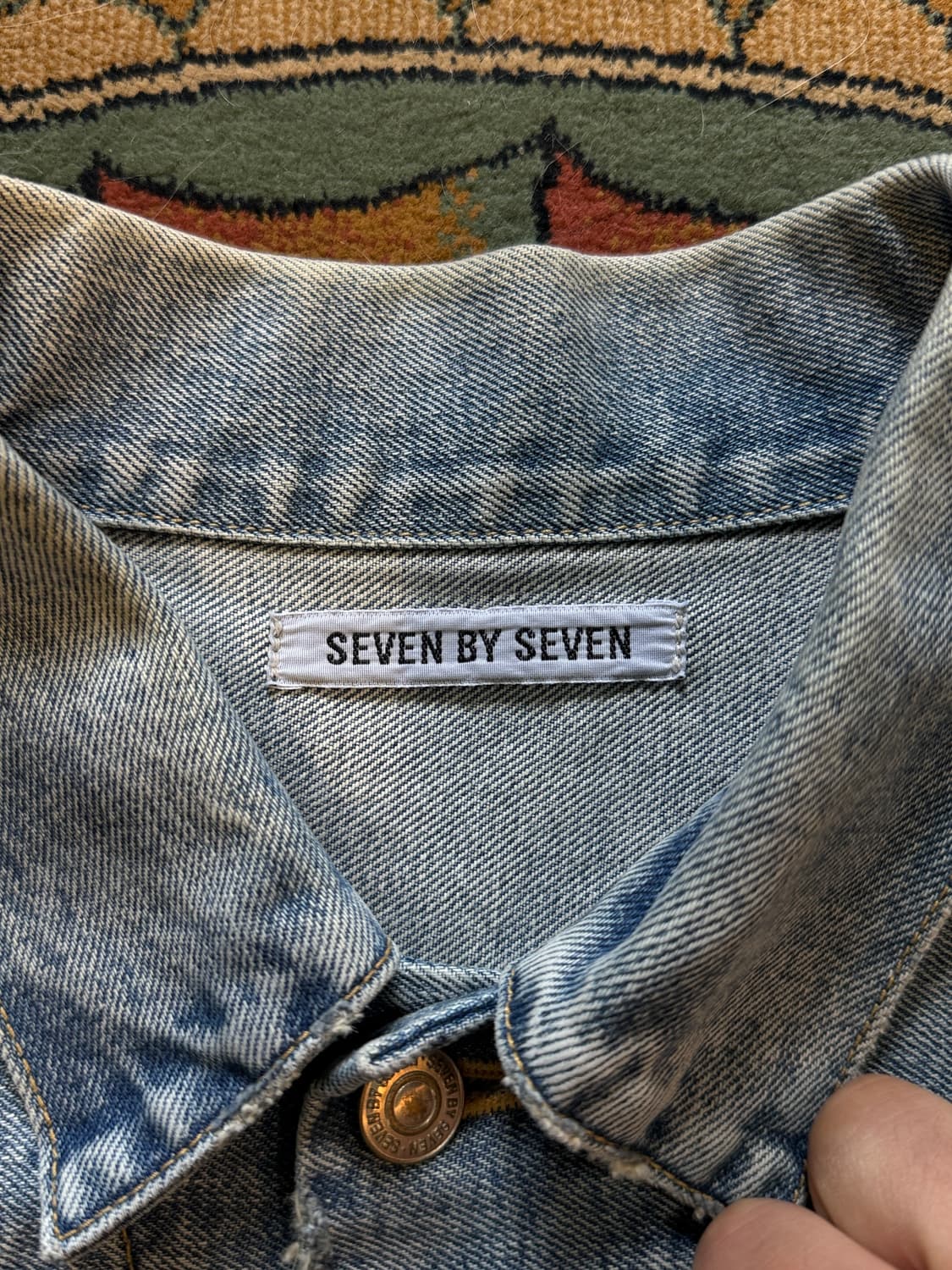 Seven By Seven 1세대 트러커 데님 재킷 상품이미지5