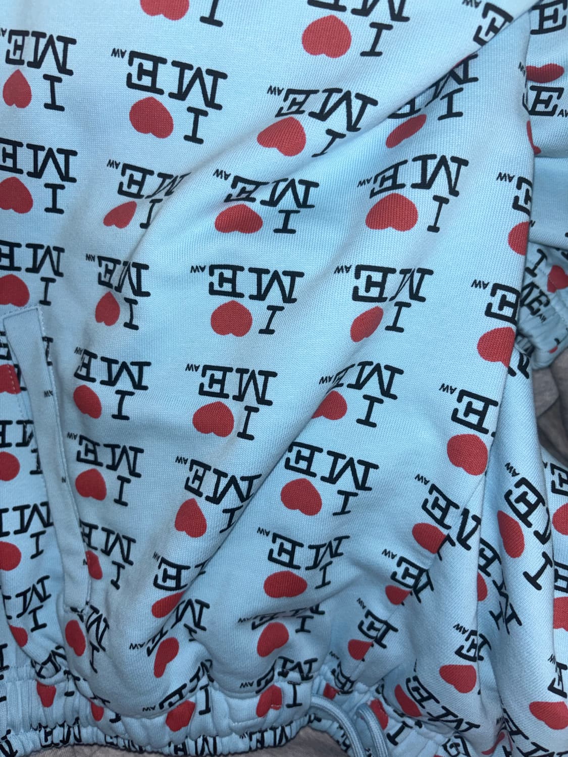 애슐리 윌리엄스 S 아이러브미 블루 조거팬츠 상품이미지2