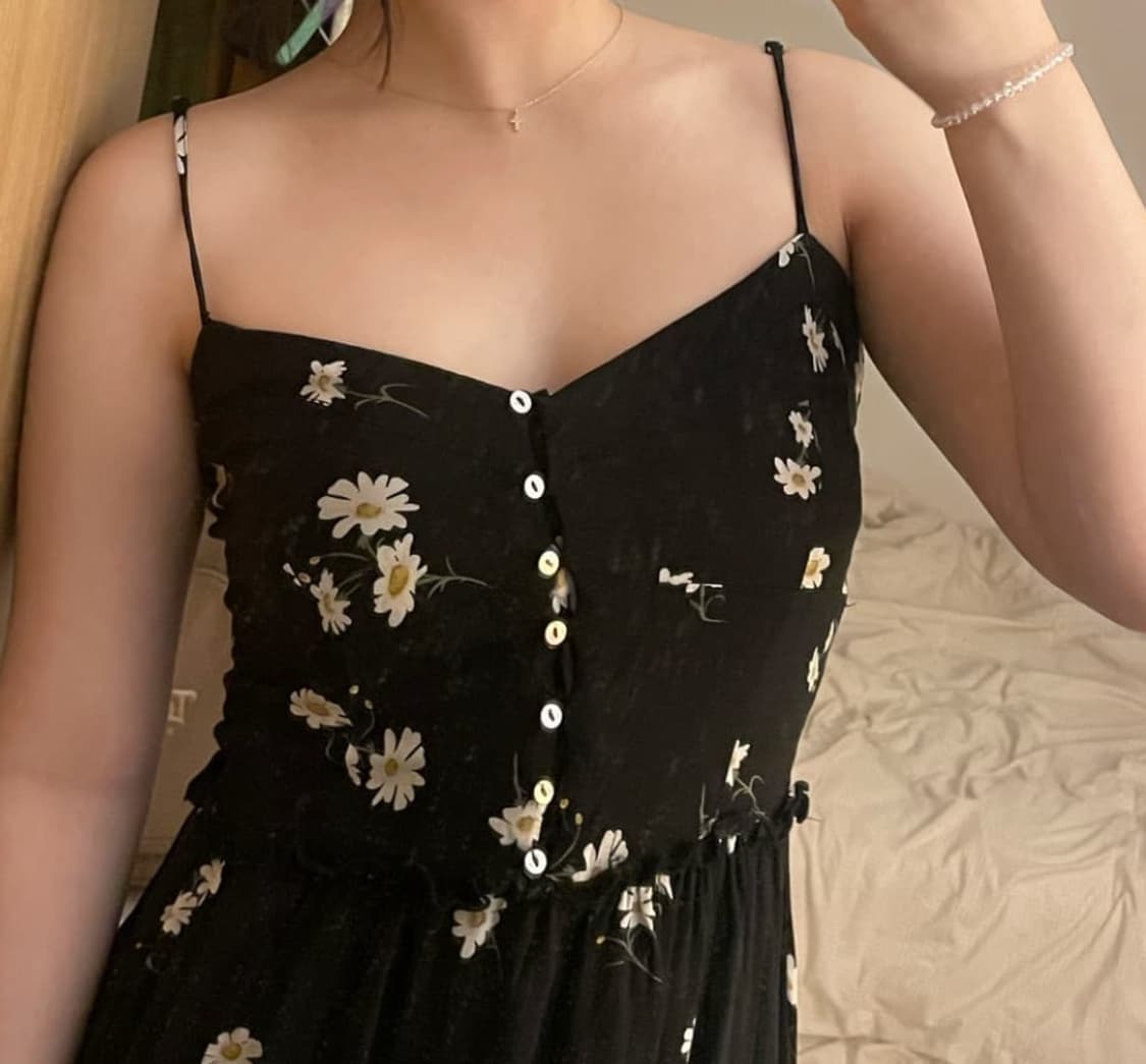 자라 플라워 탱크탑 원피스 상품이미지4