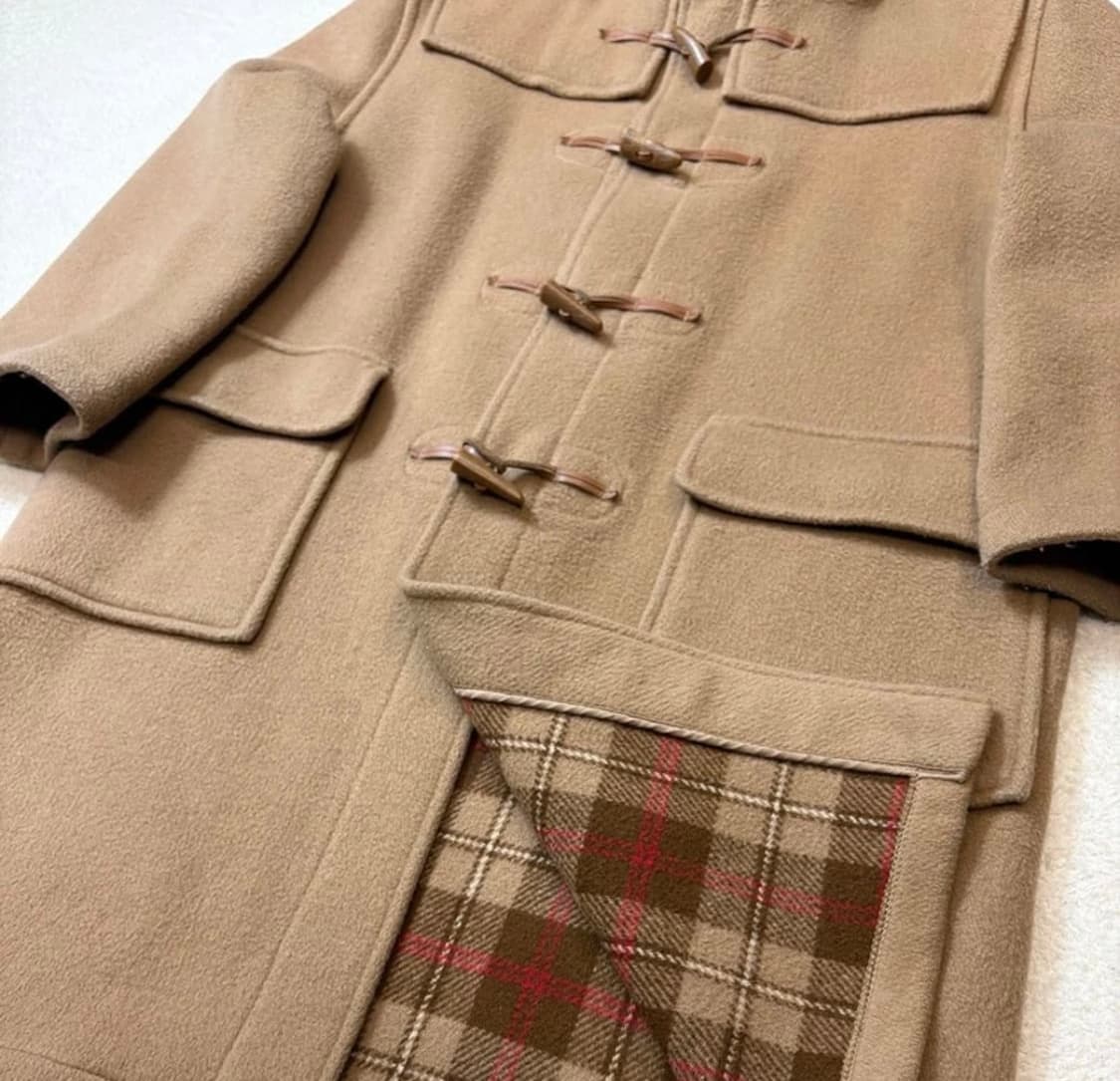 글로버올 80‘s 잉글랜드 더플코트 베이지 XL 상품이미지3